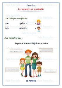La famille_Exercices_page-0001
