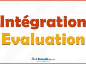 Intégration évaluation
