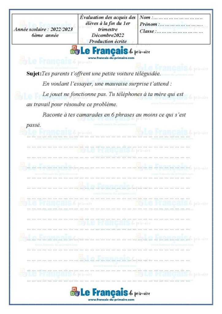 examen-fran-ais-6-me-primaire-fran-ais-6-me-ann-e-primaire-vhktx