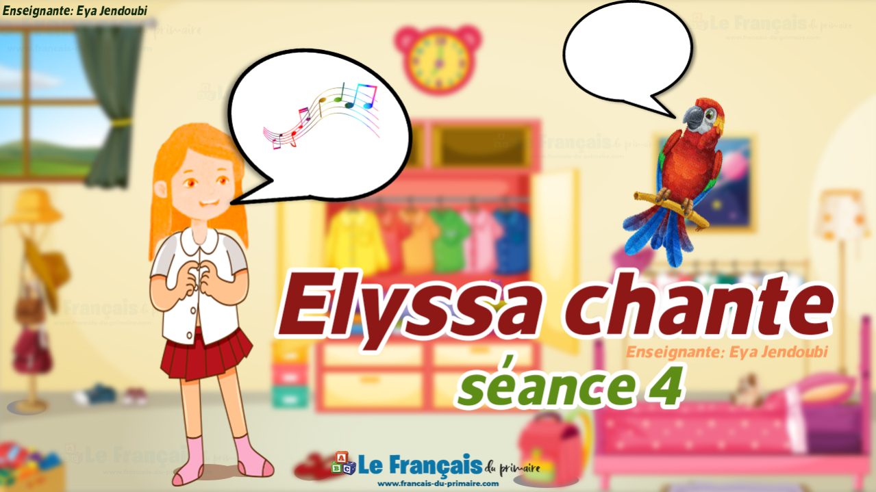 Elyssa chante 3ème année