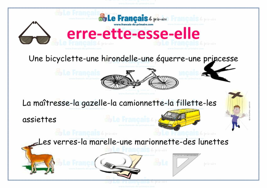 Résumé étude De Graphies Et Mots Outils /4ème Année | Le Français Du ...