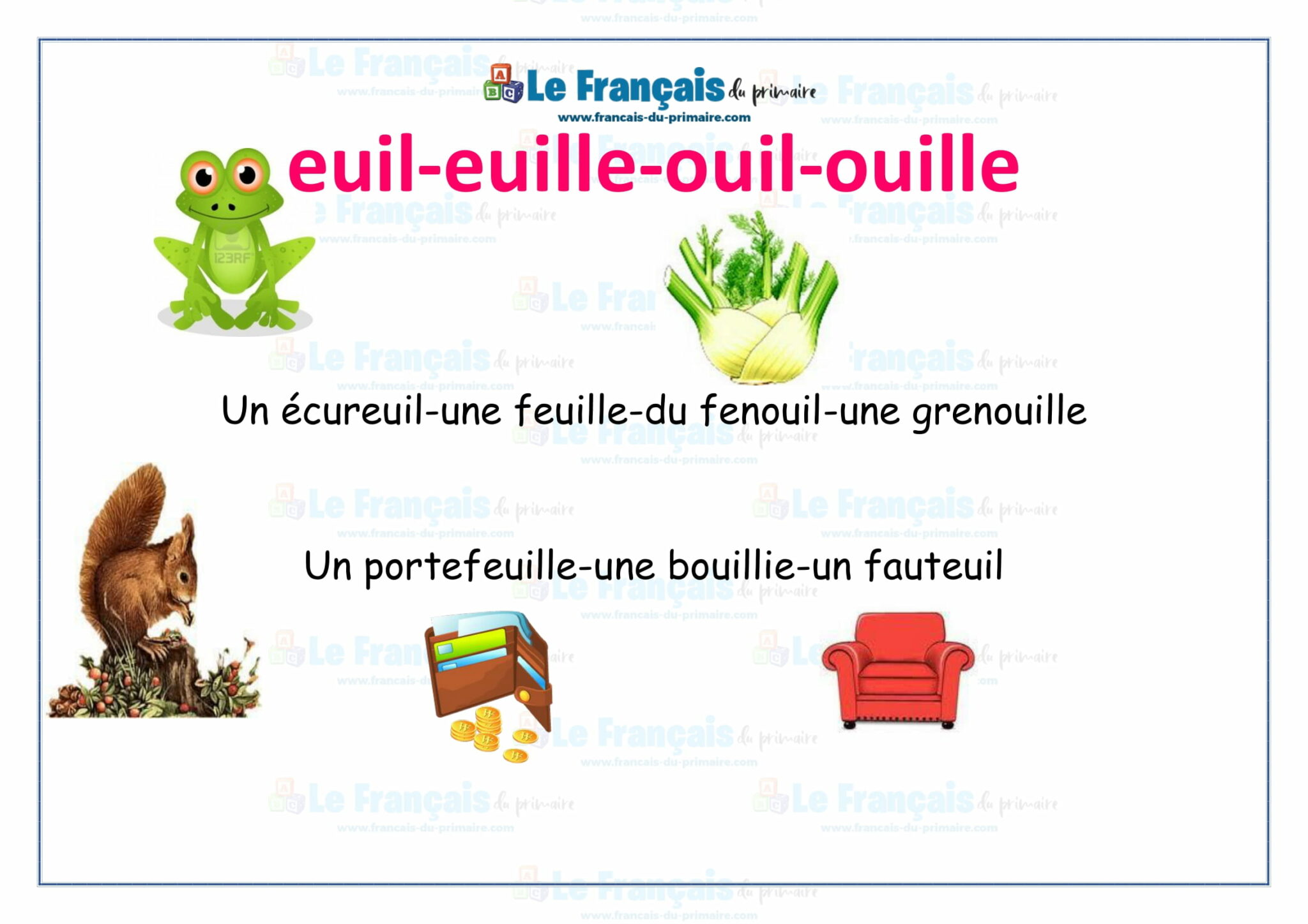 Résumé étude De Graphies Et Mots Outils /4ème Année | Le Français Du ...