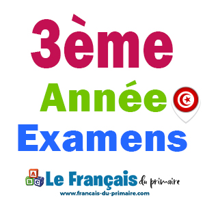 Examens 3ème année primaire