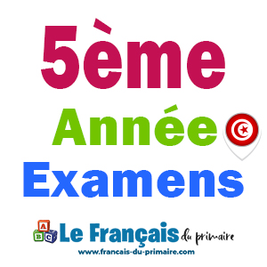 Examens 5ème année primaire Tunisie