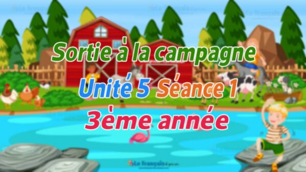 Sortie à la campagne 3ème année Mes amis les animaux